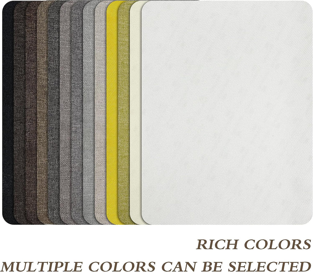 Self-Adhesive Fabric Patches for Sofa and Clothes Repair, 8X11 inch 2 PCS, Multi Color, (8" x