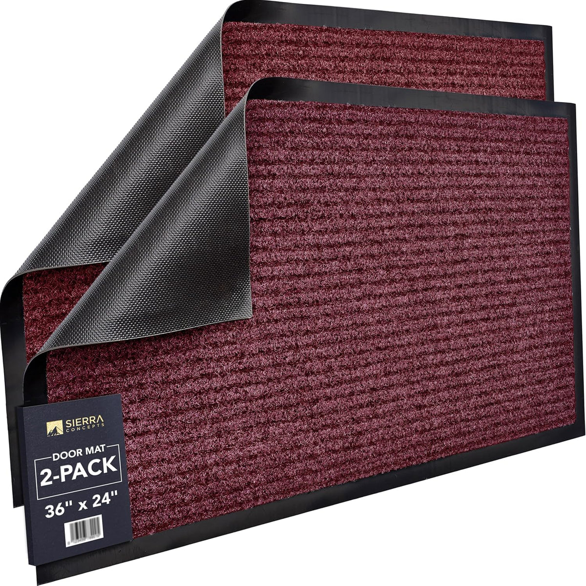 Sierra Concepts Front Door Mat Large Welcome Floor Mats - Entryway Indoor Outdoor Entrance Doormat
