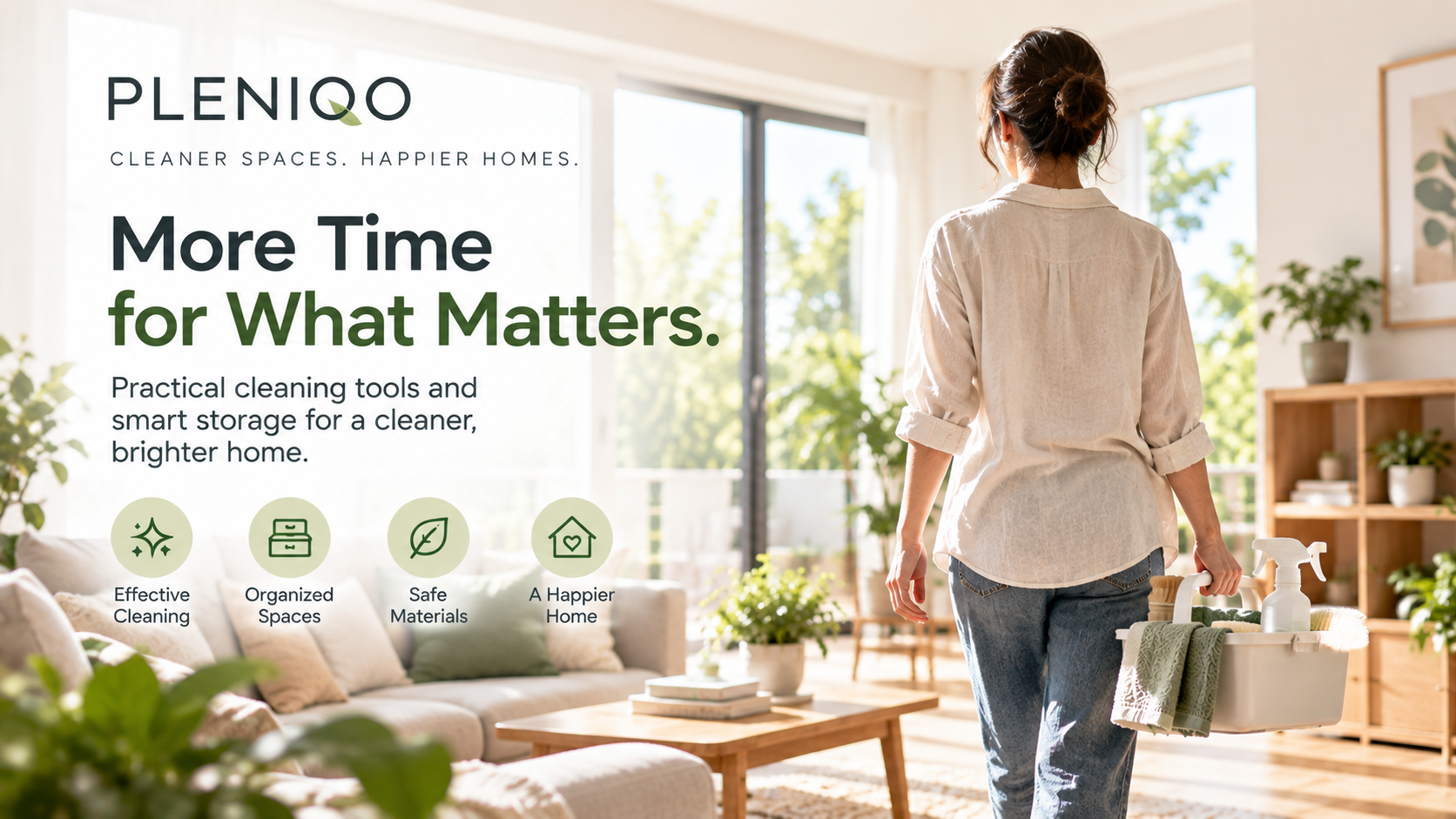 PLENIQO More Time for What Matters brand banner