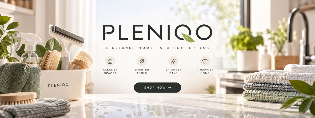 PLENIQO hero banner - A Cleaner Home, A Brighter You